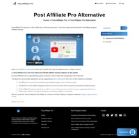 The most robust, flexible, supported by a great customer service team.... This is Post Affiliate Pro - affiliate software. Try the best solution for you now.