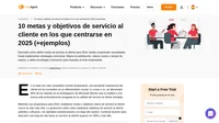 Descubra la importancia de los objetivos de servicio al cliente para el éxito de su negocio y explore ejemplos reales de estrategias de implementación efectivas.