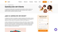 La satisfacción del cliente es la intensidad o el grado de satisfacción con los productos, servicios o atención al cliente. Es una situación en la que el cliente está satisfecho con una empresa.