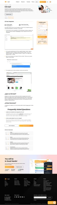 Soporte para muchas opciones de pago y envío, completo control de inventario y más. Ve el vídeo sobre cómo integrar el chat en directo con CS-Cart y prueba estas funciones.