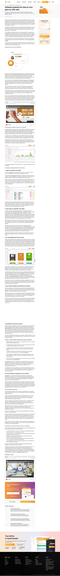 Un software gratuito de chat en vivo garantiza experiencias personalizadas, mejoras interacciones con la marca y una ventaja competitiva.