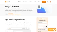 Reúna más información sobre las entradas de sus clientes con la función de campos de entradas de LiveAgent. Cree campos personalizados ilimitados hoy.