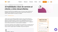 Descubre las habilidades clave de servicio al cliente y aprende cómo mejorarlas para brindar un servicio excelente, aumentar la productividad del equipo y fomentar la colaboración.