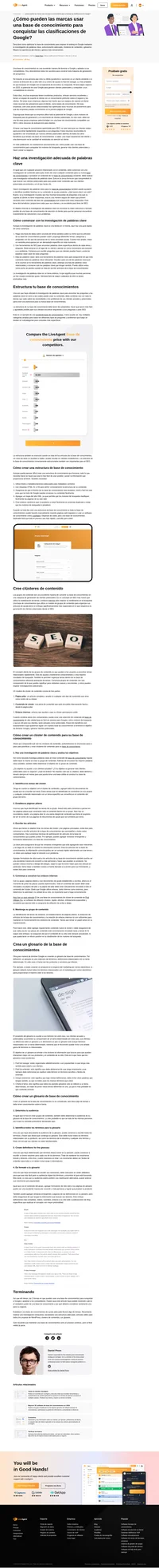 La base de conocimientos optimizada para SEO permite a sus clientes encontrar respuestas a sus preguntas. Obtenga información sobre cómo generar clientes potenciales y mejorar su negocio.