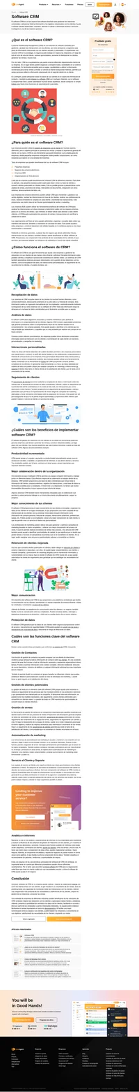 Descubre los beneficios del software de CRM y aprende cómo puede ayudar a tu negocio a mejorar las relaciones con los clientes, hacer seguimiento de clientes potenciales y aumentar las ventas.