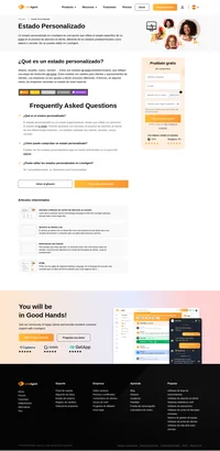 Cada ticket tiene su propio ciclo. Resuelto, abierto, nuevo, etc. Si hay un ticket que necesita un cuidado específico, el estado se puede personalizar.