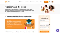 El representante del cliente es un empleado, el cual interactúa con la compañía del cliente de parte de una organización. Es la voz de la compañía.