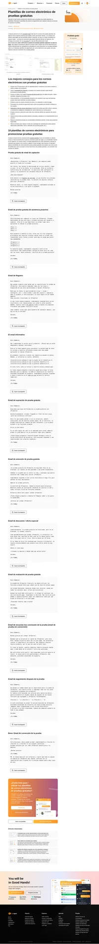 Plantillas de email para pruebas gratuitas para todas las ocasiones. Guárdalas dentro de tu panel de control de LiveAgent, y envía emails de pruebas gratuitas con confianza.