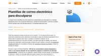 Inspírate con nuestras 10 plantillas de correo electrónico de disculpas que te ayudarán a reducir la rotación y a conservar la buena opinión de tus clientes en tu negocio.