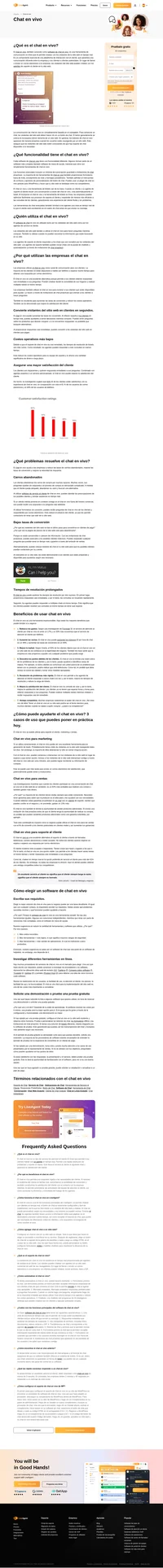 Live chat, también conocido como software live chat, es una herramienta de comunicación que le permite chatear con su visitante de la página en tiempo real.