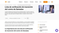 ¿Quiere cambiar de proveedor de software pero no sabe por dónde empezar? Esta lista de verificación definitiva para la transición del centro de llamadas lo ayudará a superar el proceso sin problemas.