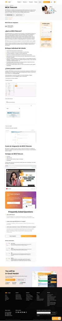 Tu número VoIP de MCN Telecom puede ahora integrarse fácilmente en el centro de llamadas de LiveAgent siguiendo estos sencillos pasos.
