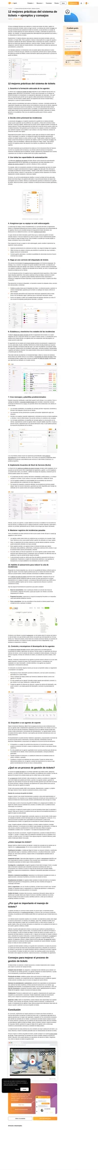 Aumente la eficacia de su atención al cliente con las mejores prácticas del sistema de emisión de tickets. Inspírate con ejemplos y consejos prácticos para resolver problemas sin problemas.
