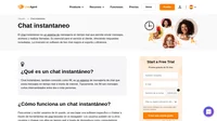 Chat instantáneo, IM, es un sistema de mensajería chat que envía mensajes en tiempo real a través de internet. Es una gran cosa para el servicio al cliente.