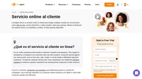 El servicio online al cliente es una ayuda online proporcionada por una empresa a los clientes que usan sus productos.