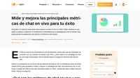 ¿Estás listo para conversar hacia el éxito? Descubre el poder de las métricas y KPIs del chat en vivo que impulsarán tu negocio en 2024.