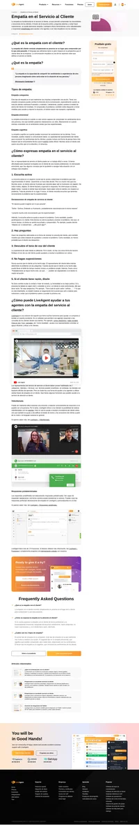 Aprende sobre la empatía en el servicio al cliente y las formas en que puedes mejorar tu servicio / soporte al cliente en general mediante la incorporación de declaraciones de empatía.