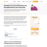 Elige entre nuestras plantillas de correo electrónico de restablecimiento de contraseña para ayudar a tus usuarios a restablecer sus contraseñas en su portal de clientes.