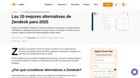 ¡Elija la mejor alternativa de Zendesk para sus necesidades! Mejore el servicio al cliente con opciones rentables, soporte de primer nivel y soluciones ricas en funciones.