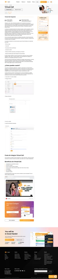 Fusiona fácilmente el número de VoIP de Virtual-Call con el sistema de LiveAgent para una experiencia operativa fluida. Desbloquea el proceso adentrándote en nuestro esclarecedor artículo.