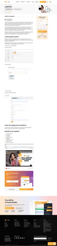 Prepárese para mejorar su experiencia de atención al cliente con la ayuda de la perfecta integración de LiveAgent con LadiTech. No esperes más, comienza a desbloquear el potencial de LiveAgent y Laditech hoy.