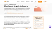 ¿Tienes problemas para encontrar las palabras adecuadas? Utiliza nuestras 10 plantillas de servicio de soporte cuidadosamente diseñadas para cada ocasión.
