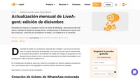 Descubre las actualizaciones de LiveAgent de diciembre de 2024: la solución para la creación de tickets de WhatsApp, la indexación de chats en vivo de nuevo en marcha, ¡y más!