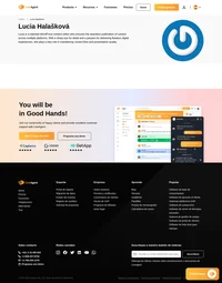 Descubre el trabajo de Lucia Halašková, experta en contenido WordPress, asegurando experiencias digitales impecables en LiveAgent.