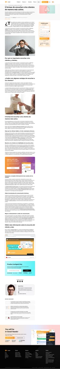 Descubre cómo mejorar eficazmente tus habilidades de escucha al cliente y mejorar la experiencia del cliente con estos 5 consejos.