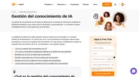 Descubre los entresijos de la gestión del conocimiento de IA y aprende cómo puede ayudarte a alcanzar tus objetivos empresariales.
