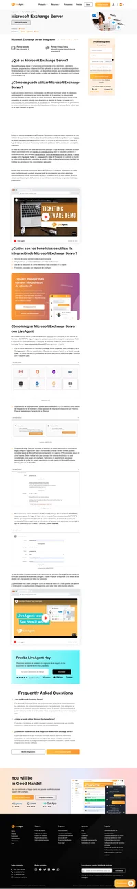 Con Microsoft Exchange Server, los usuarios pueden organizar el correo electrónico, los calendarios, los contactos, la programación y la colaboración.