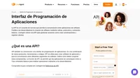 API es la abreviatura de Interfaz de Programación de Aplicaciones que combina herramientas y códigos. Los softwares utilizan API para integrar otras aplicaciones.