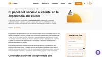 Como el servicio al cliente es una parte integral de la experiencia del cliente, mejorarlo aumentará la calidad de la experiencia de sus clientes, la fidelidad y los ingresos.