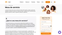 La mesa de servicio es un punto de contacto entre la empresa y los clientes, usuarios o socios empresariales. La mesa de ayuda también se conoce como una mesa de ayuda específica