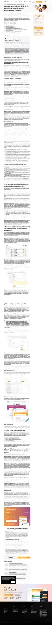¿Buscando qué es el IT help desk? Esta solución gestiona las peticiones de tecnología de la información de los clientes mediante soporte técnico. Entienda cómo funciona con explicaciones de profesionales.