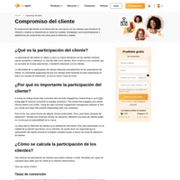 Conoce más sobre el compromiso de los clientes. Compréndelo en profundidad con las explicaciones de los profesionales del sector.
