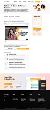El software de centro de atención telefónica proporciona atención al cliente, vende productos, maneja el telemarketing. Hay dos tipos: software de CRM y software de integración de telefonía informática.