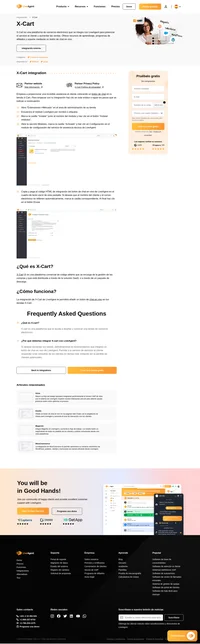 Convierte a los visitantes de tu página en clientes de pago con un rápido chat en vivo en tu web. La integración de X-cart para LiveAgent ofrece lo mejor del servicio al cliente.