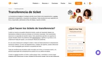 De forma predeterminada, en una nueva instancia de Liveagent, todos los tickets pertenecen al departamento general. Puede seleccionar de un menú desplegable a quién transferir la propiedad del ticket.