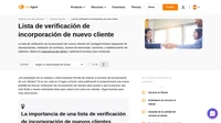 Atraer a un nuevo cliente requiere una atención especial. Asegúrese de que no se pierda nada utilizando nuestra lista de verificación gratuita para la incorporación de nuevos clientes.