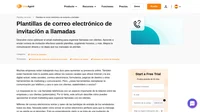 Las plantillas de correo electrónico cuidadosamente estructuradas para invitaciones a llamadas te ayudarán a aclarar el desorden y obtener las reuniones que necesitas.