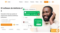 Haz y recibe llamadas a través de Internet con nuestro avanzado software de telefonía. Realiza llamadas internacionales y nacionales por precios locales.