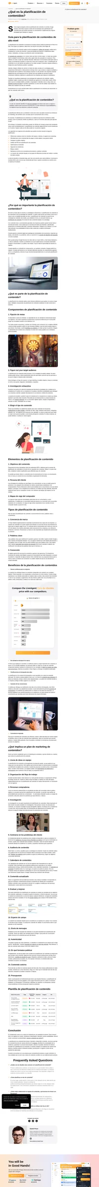 Conozca los procesos de planificación de contenido, cómo implementarlos, medir resultados y tener éxito en el mercado. Diseña tu plan de contenidos de alto nivel con nuestra guía.