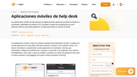 Lleve un registro de lo que está sucediendo en su servicio de help desk, incluso cuando esté lejos de su portátil. LiveAgent tiene aplicaciones móviles iOS y Android en sus tiendas.