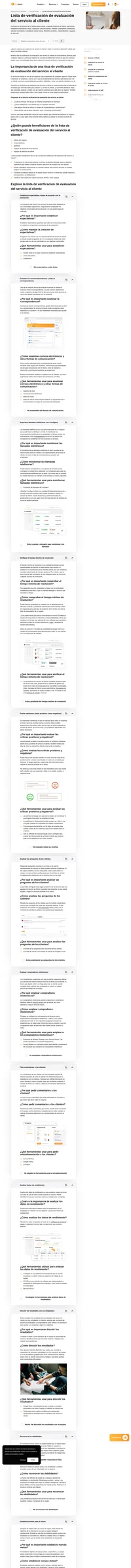 La lista de verificación de evaluación del servicio al cliente es su oportunidad para conocer áreas de mejora. Preste atención a las sugerencias de sus clientes.