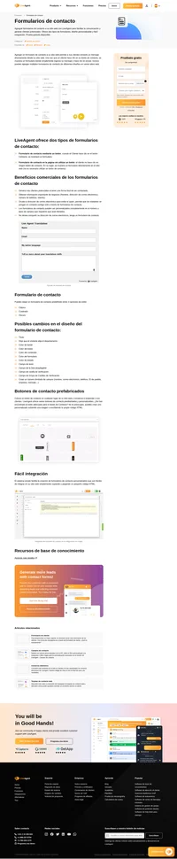 Ocultan su dirección de correo electrónico para evitar el spam y generan más compradores al ofrecer una sencilla forma de ser contactado gracias a la herramienta de LiveAgent - Formularios de contacto. Lea sobre ello