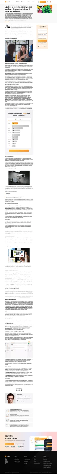 Mejora la experiencia de tus clientes y supera a tu competencia. La escucha social te permite participar en las conversaciones de tus clientes.
