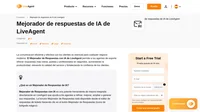 Descubre mejorador de respuestas de IA: una potente herramienta de mejora integrada directamente en LiveAgent que ayuda a los agentes a perfeccionar o generar sus respuestas.