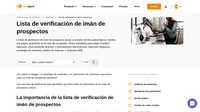 ¿Quiere generar miles de prospectos? Le podemos ayudar. Utilice nuestra lista de verificación de imanes de prospectos para aumentar su base de clientes potenciales.