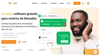 El software gratuito de centro de llamadas de LiveAgent te permite recibir y hacer llamadas en tu navegador o en nuestra aplicación móvil. Disfruta de un historial de grabación de llamadas ilimitado.